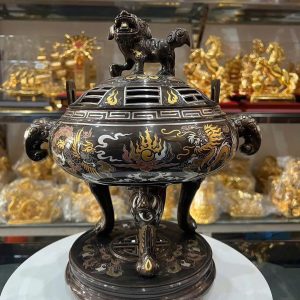 LƯ ĐỐT TRẦM KHẢM NGŨ SẮC
